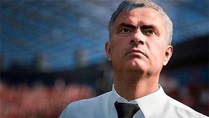 José wasn't best pleased at my open goal miss!