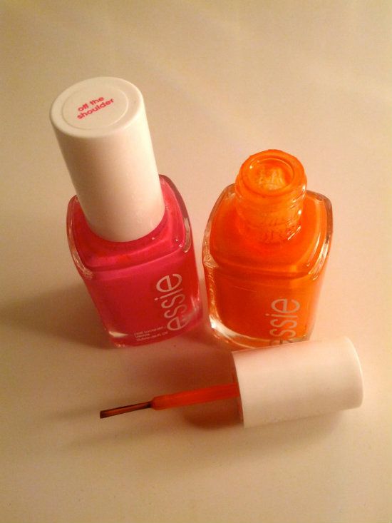 nail polish, essie, essie summer 2012, essie off the shoulder, essie fear or desire