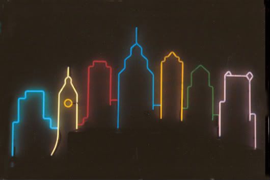 Inspired by a 1992 custom neon by Len Davidson (aka Davidson Neon, 