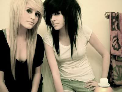 pictures of black hair with blonde. lack and londe