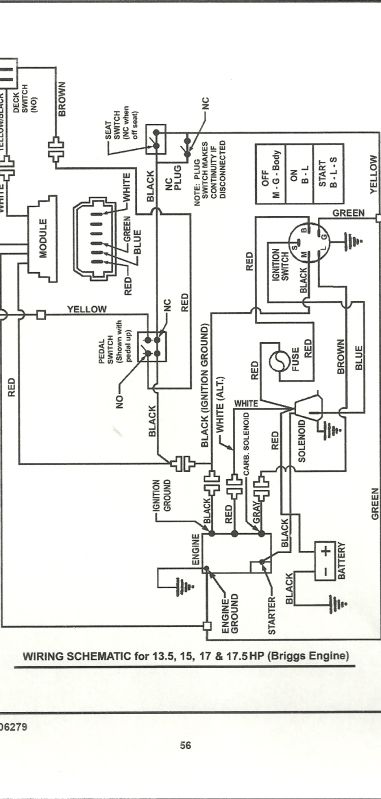 B&S 13.5 Wiring - MyTractorForum.com - The Friendliest Tractor Forum