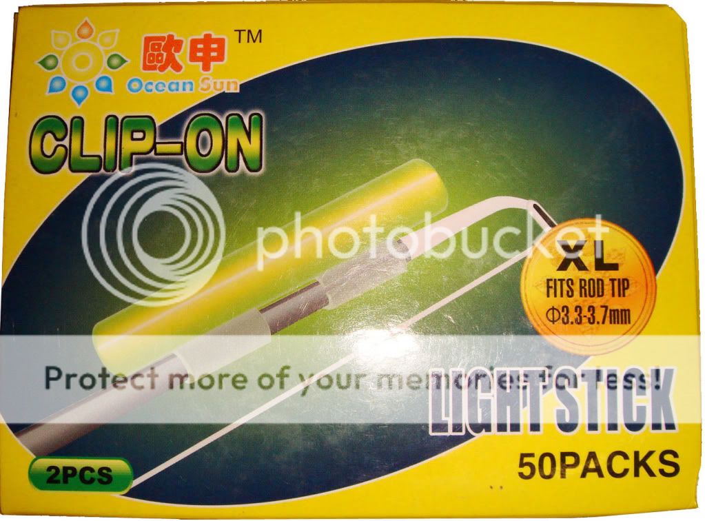 50 Packages Fishing Green Fluorescent Light Glow Stick  