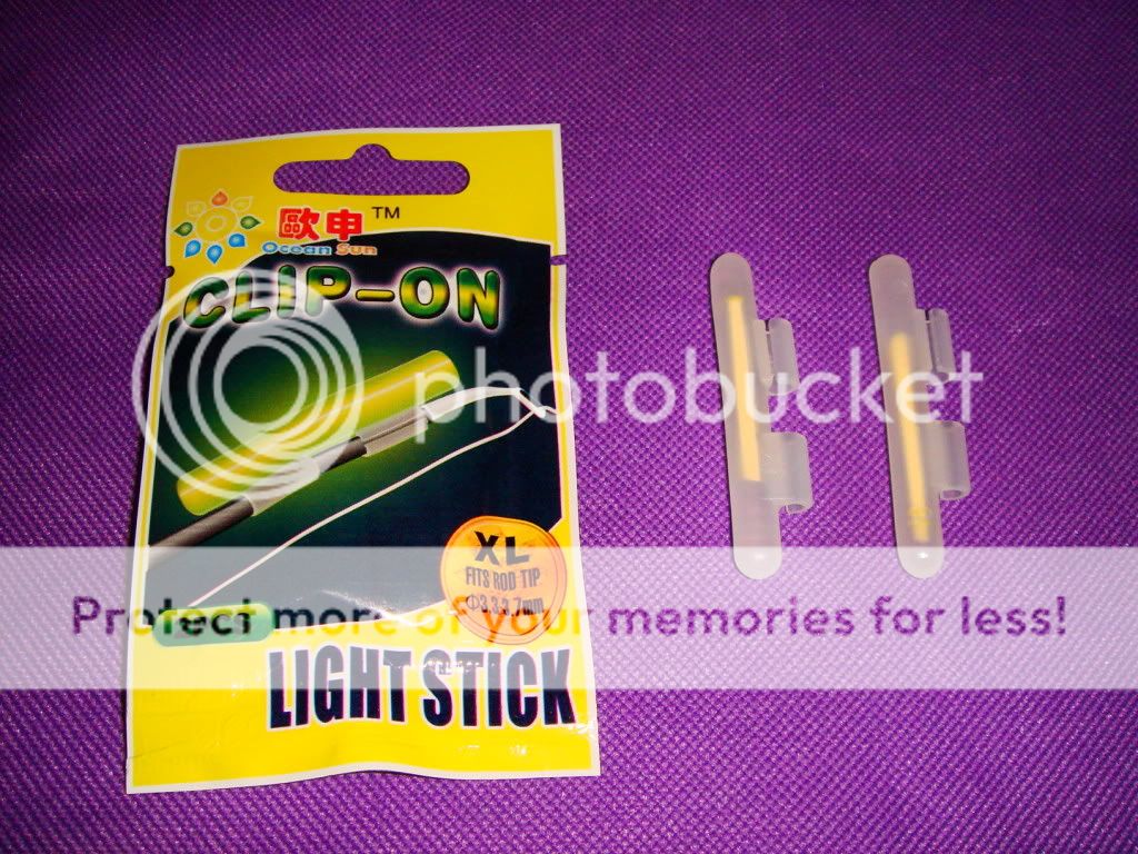 50 Packages Fishing Green Fluorescent Light Glow Stick  