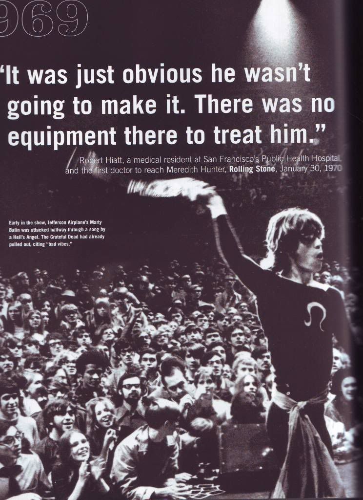 Altamont Concert, Dec 1969 - Rolling Stones Mick Jagger Photo by ...